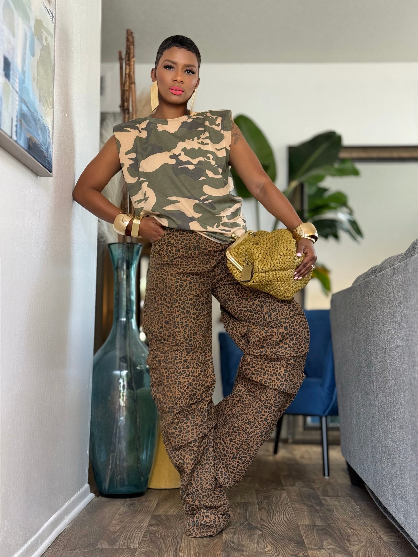 Jodie Camo Tee