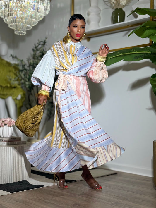 YAS EDIT Amalfi Hamptons Dress (Available in XXL)