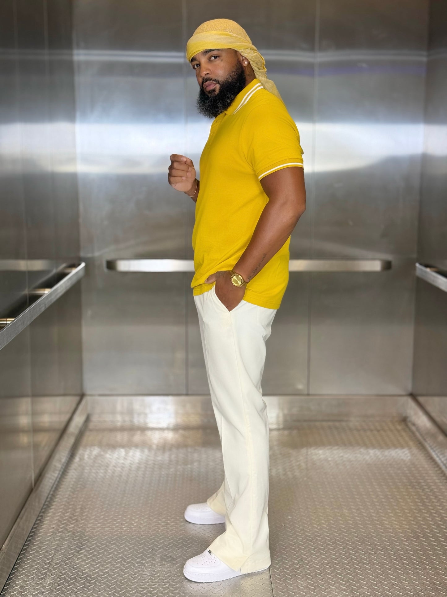 JH Citrine Charm Polo (Available in XXXL)