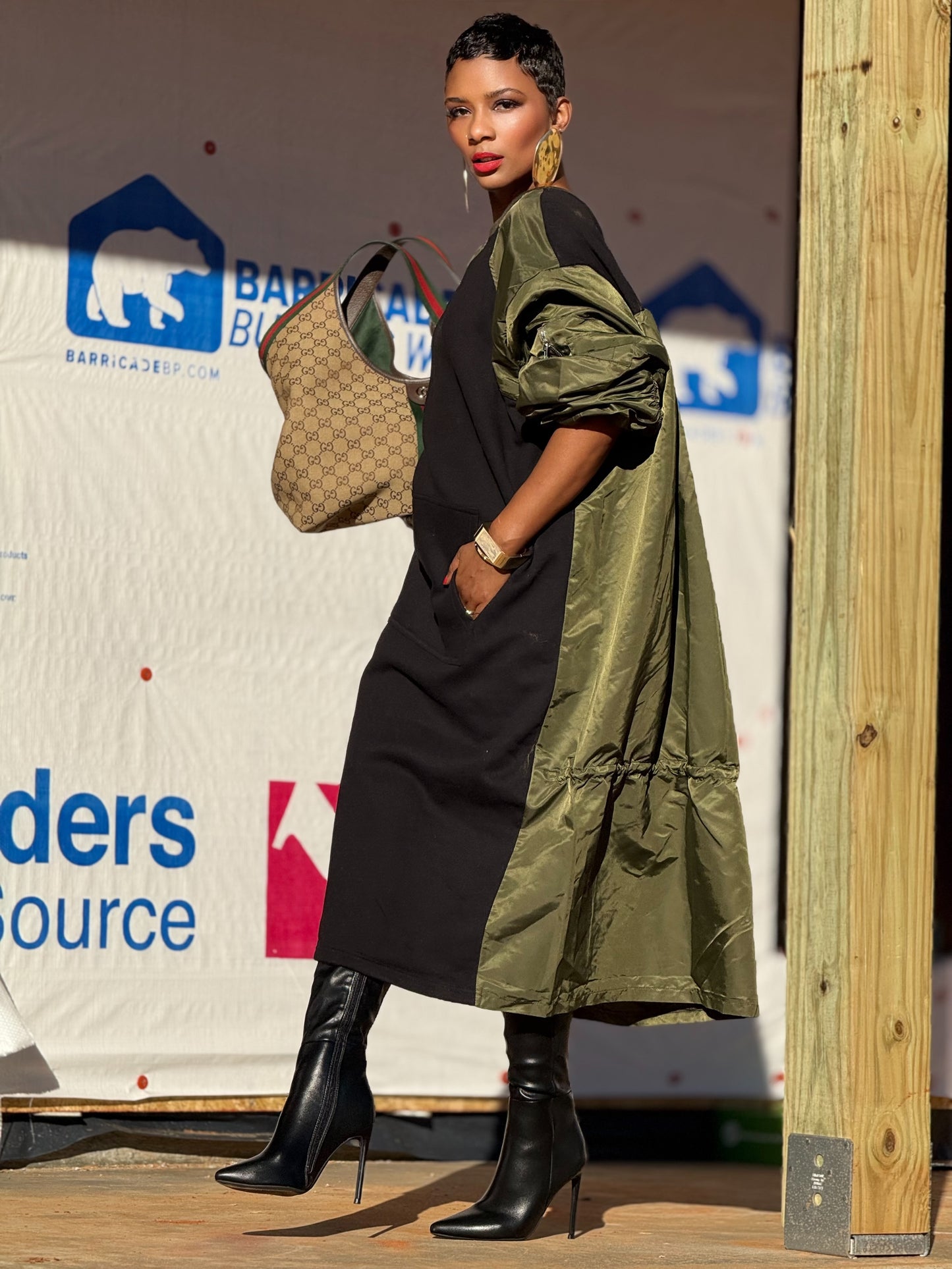 Jackson Utility Dress (One size up to 16)