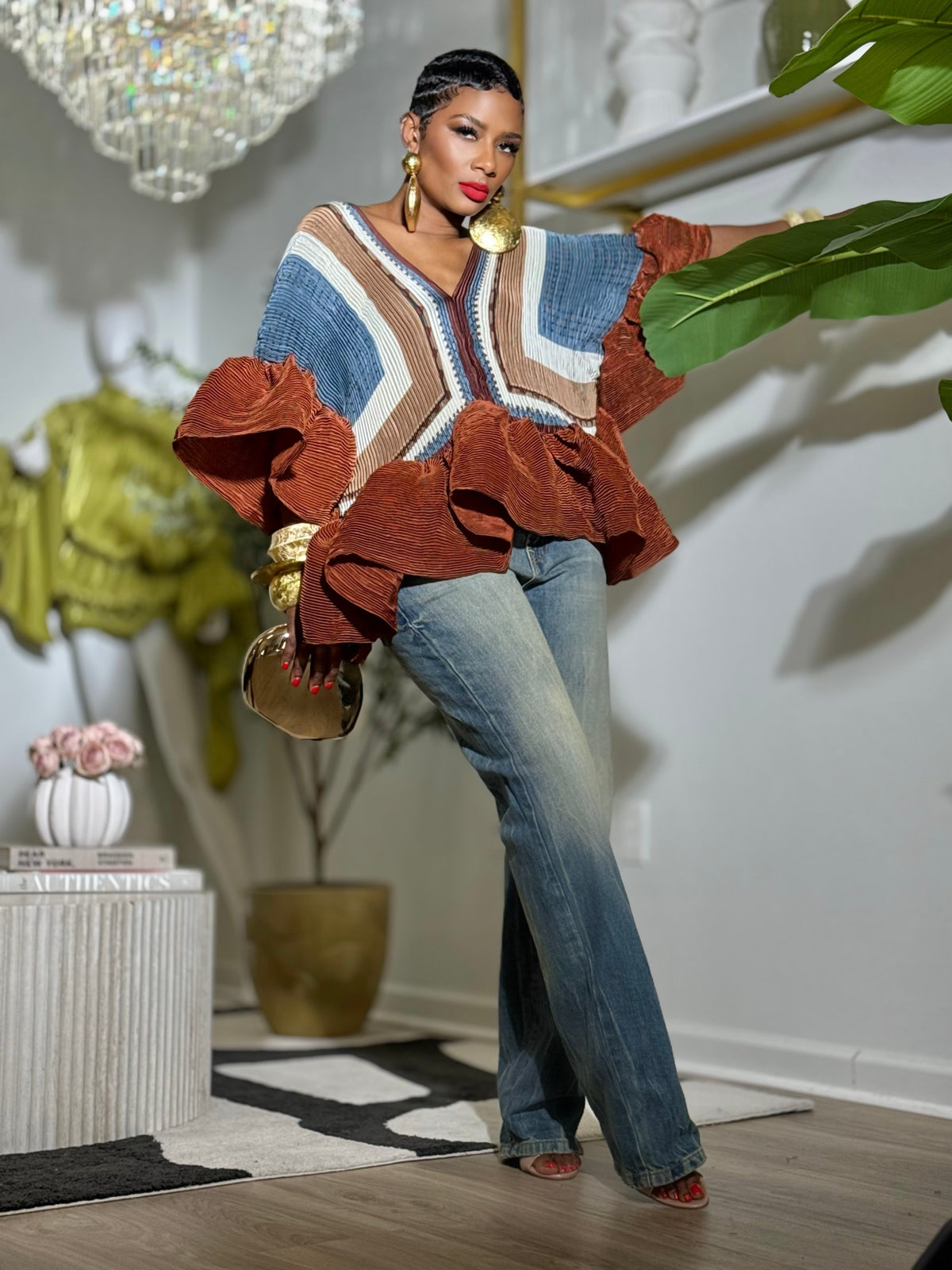 YAS EDIT Dalian FALL Blouse (One size up to 14)