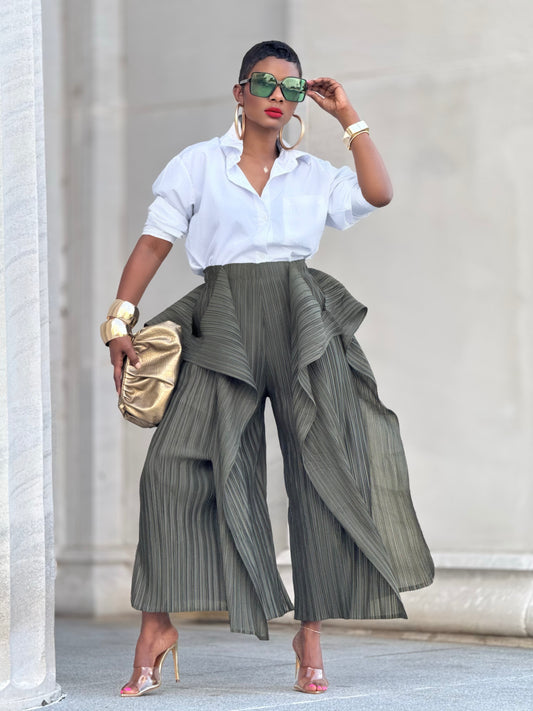 Nina Olive Ankle Pant
