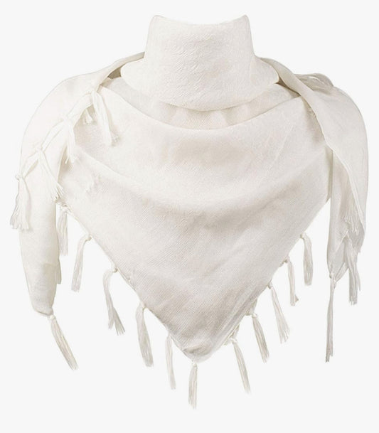 JH White Head Wrap