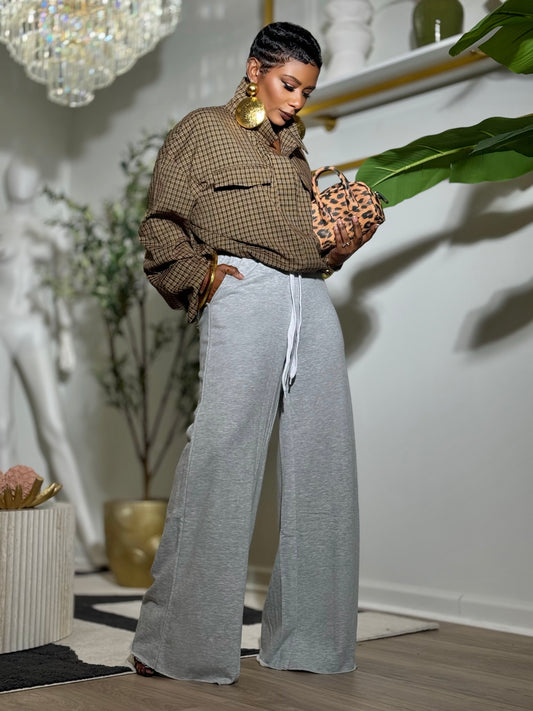 Patrice Slate Jogger Pant (Available in 3X)