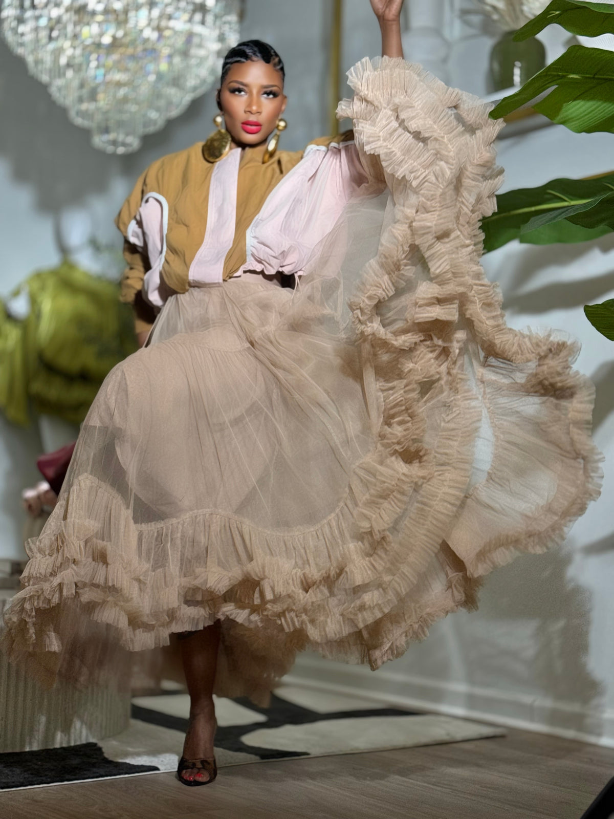 Jordan Tulle Skirt (One size up to 12/14)