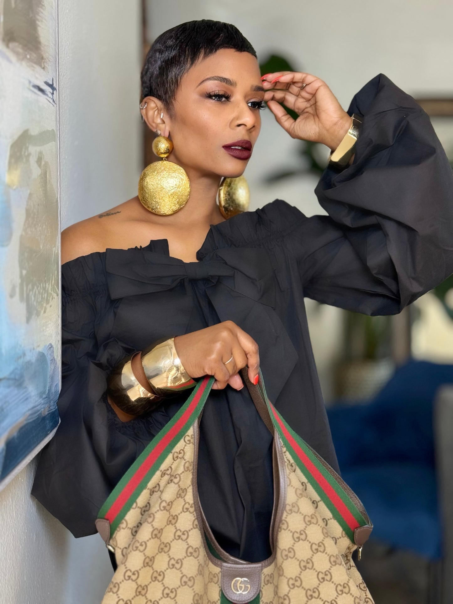 The Classic Noir Top (Available in XL)