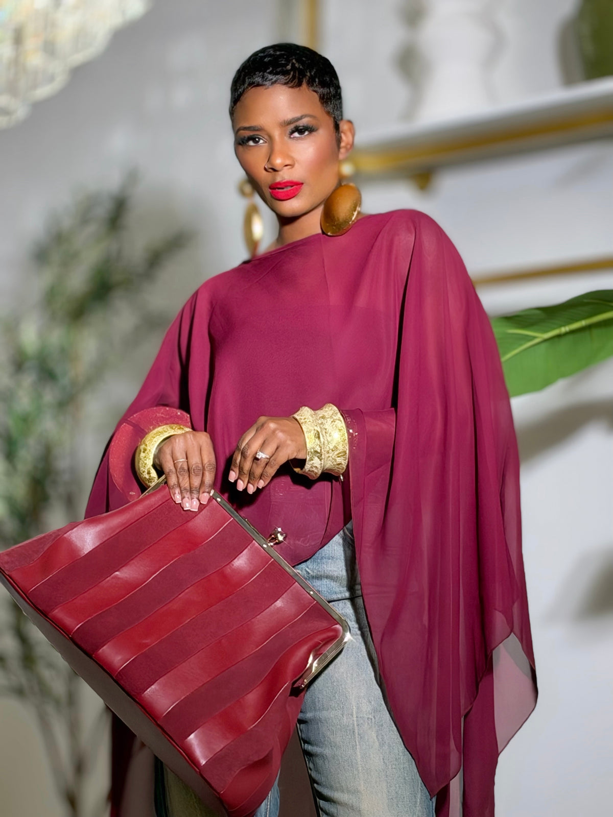 The Pyper Wine Duster (Available in 1X)
