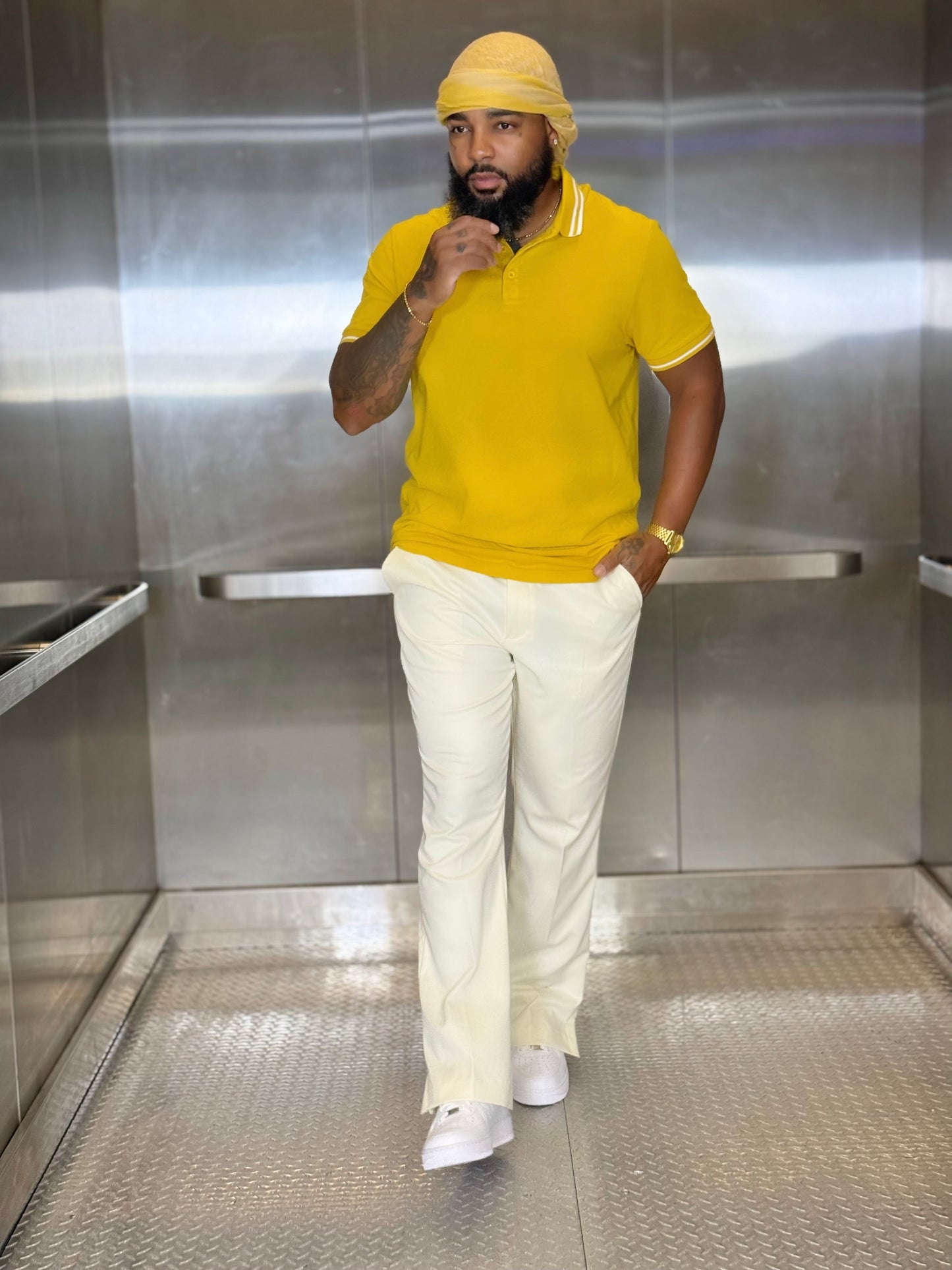 JH Citrine Charm Polo (Available in XXXL)
