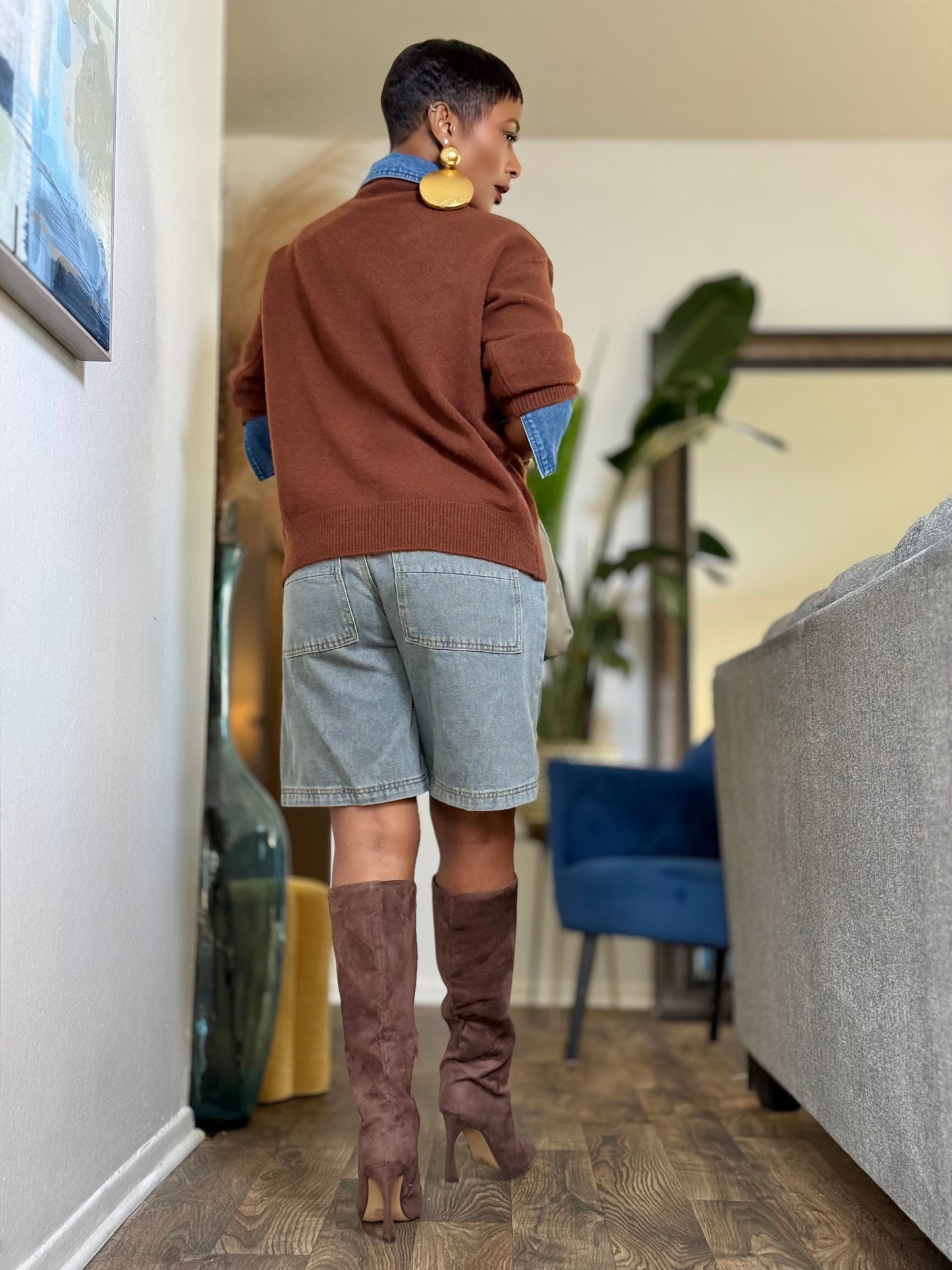 Siena YAS Sweater (One size up to 8/10)