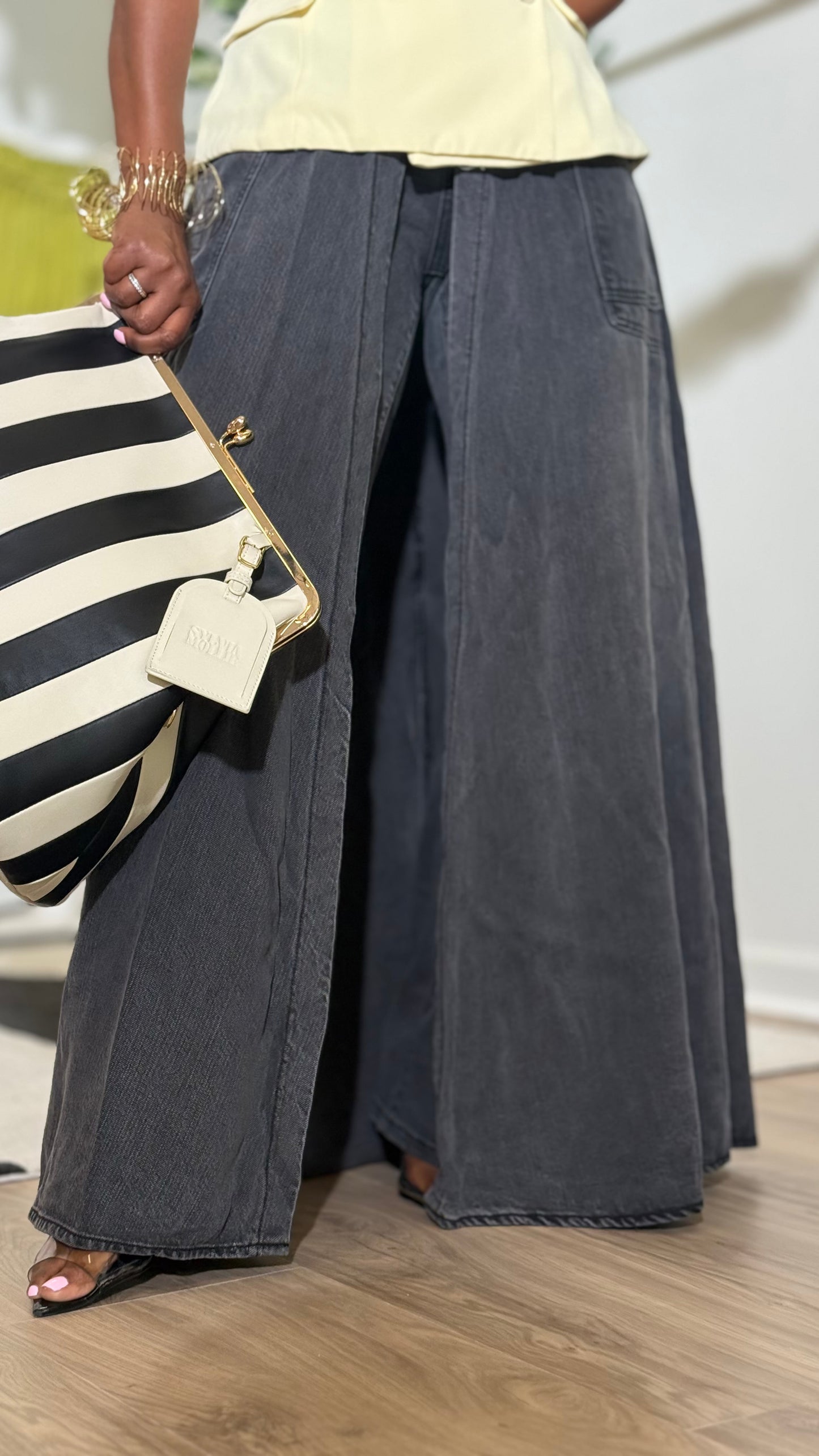 The Runway Layered Denim (Available in XL)