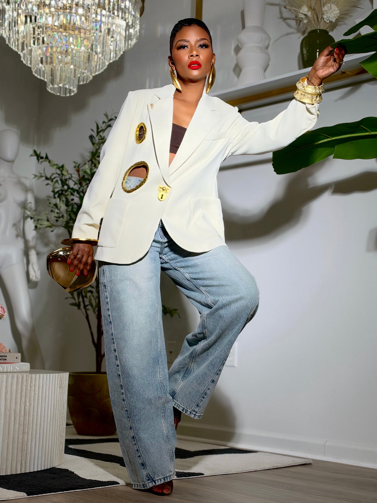 YAS EDIT The Ashbourne Blazer (Available in XL)