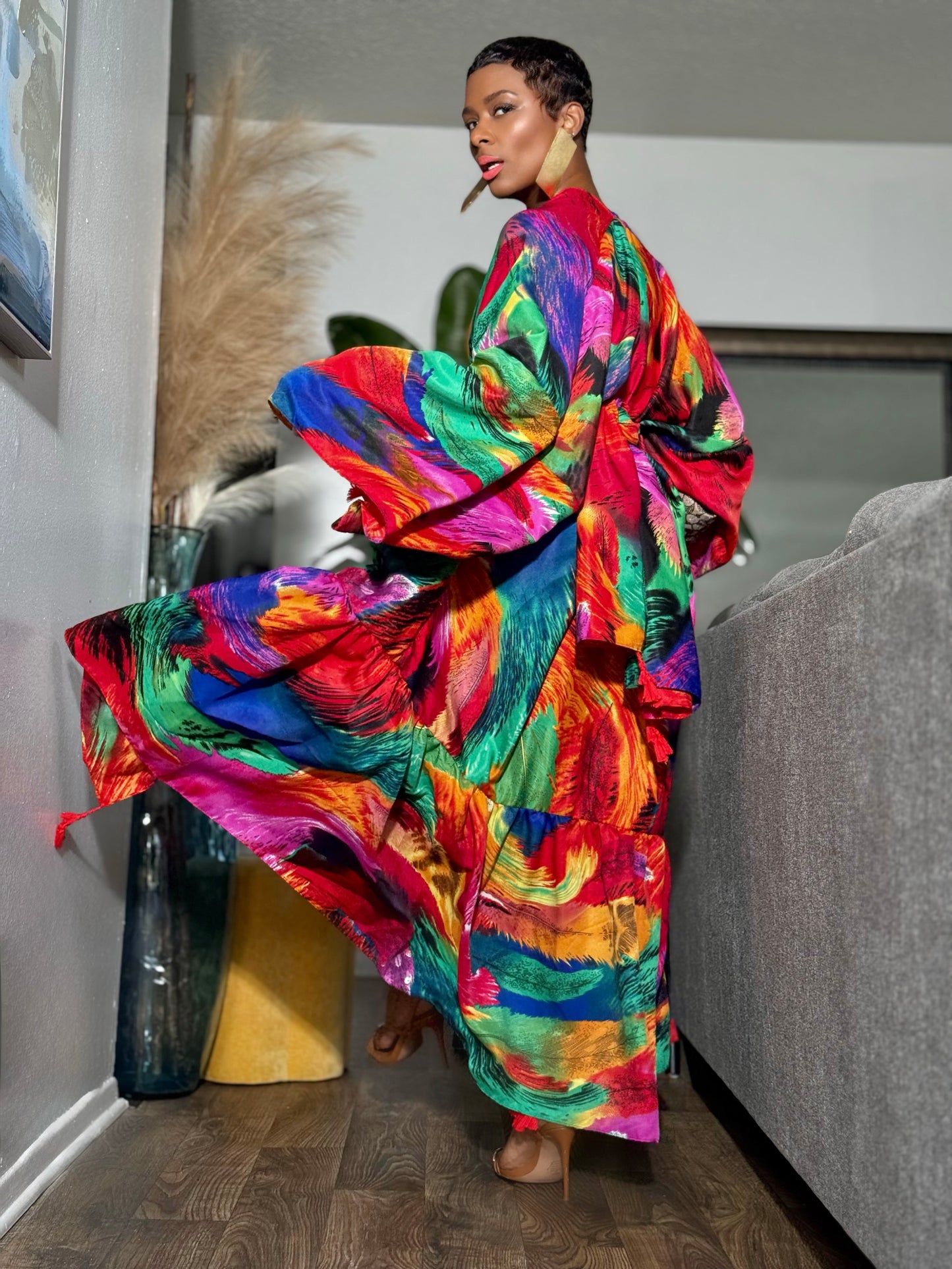 Abstract Corazon Duster (One size up to 14)