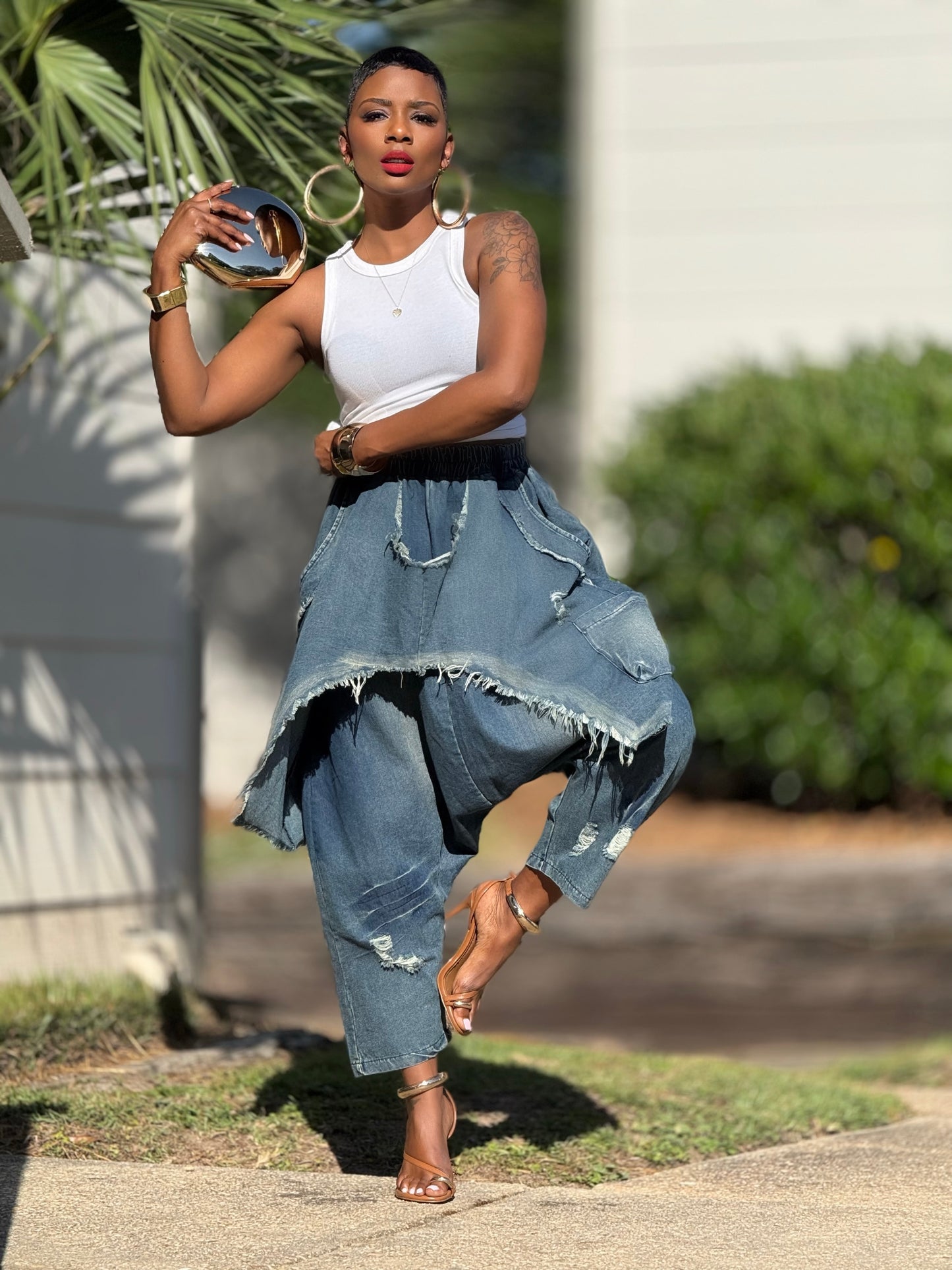 Dion Harem Denim (One size up to 14)