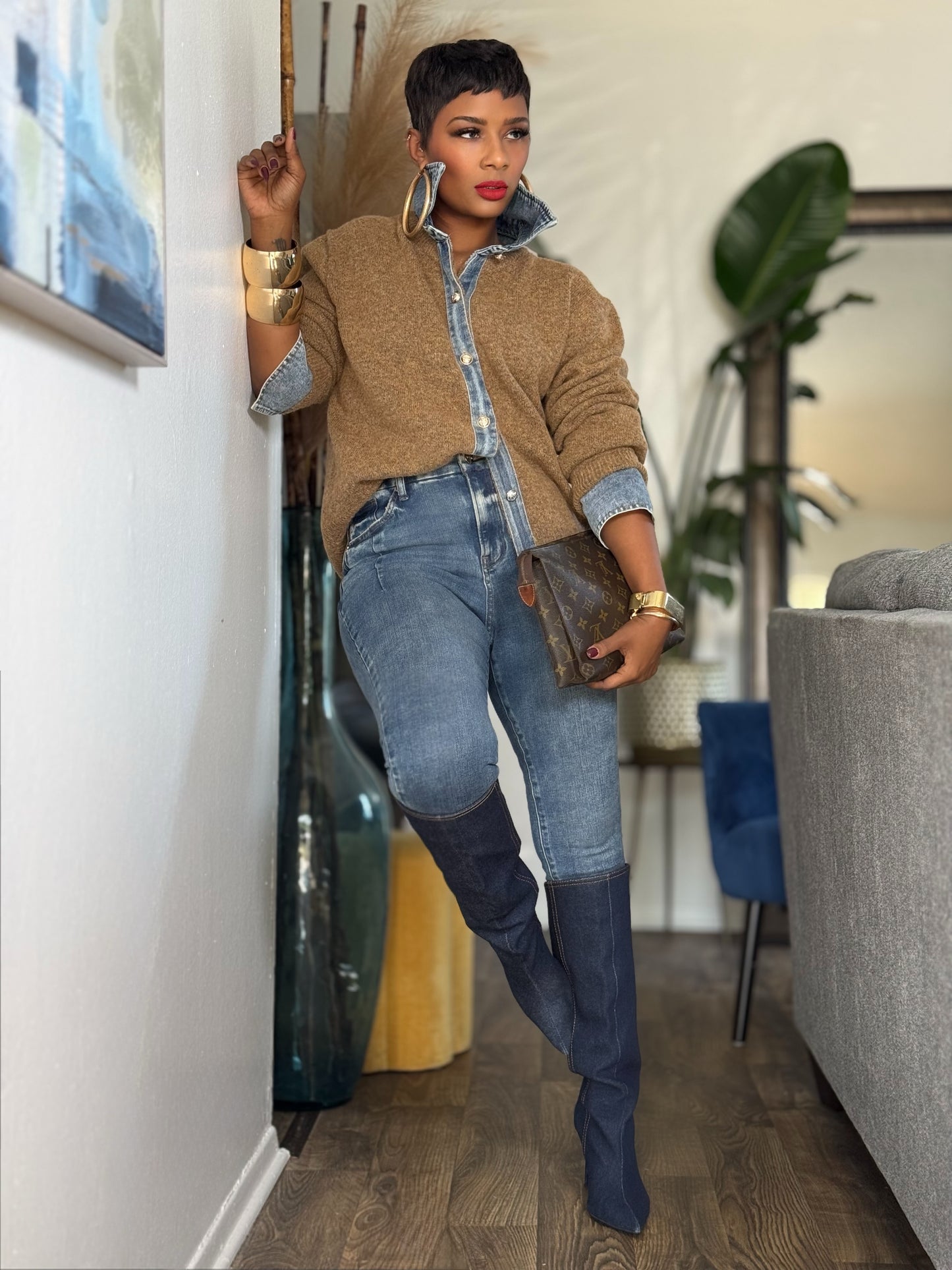 Modena YAS Cardigan (One size up to a 12)