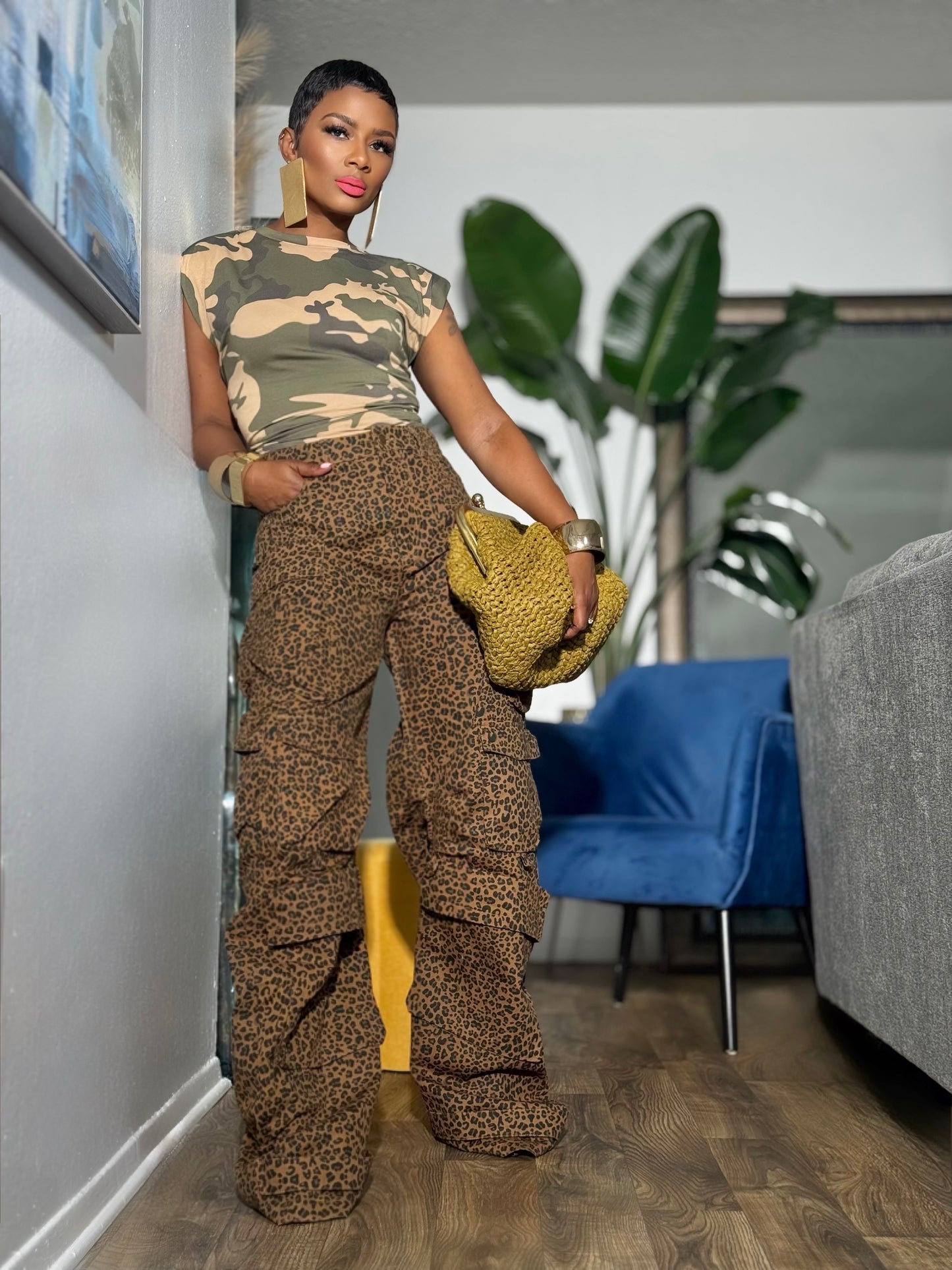 Jodie Camo Tee