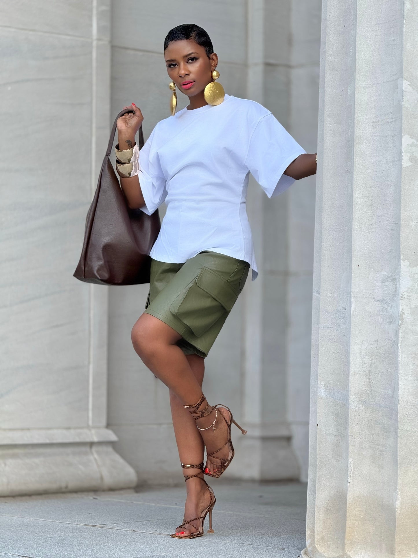 Sloane Verde White Top (Available in 2X)