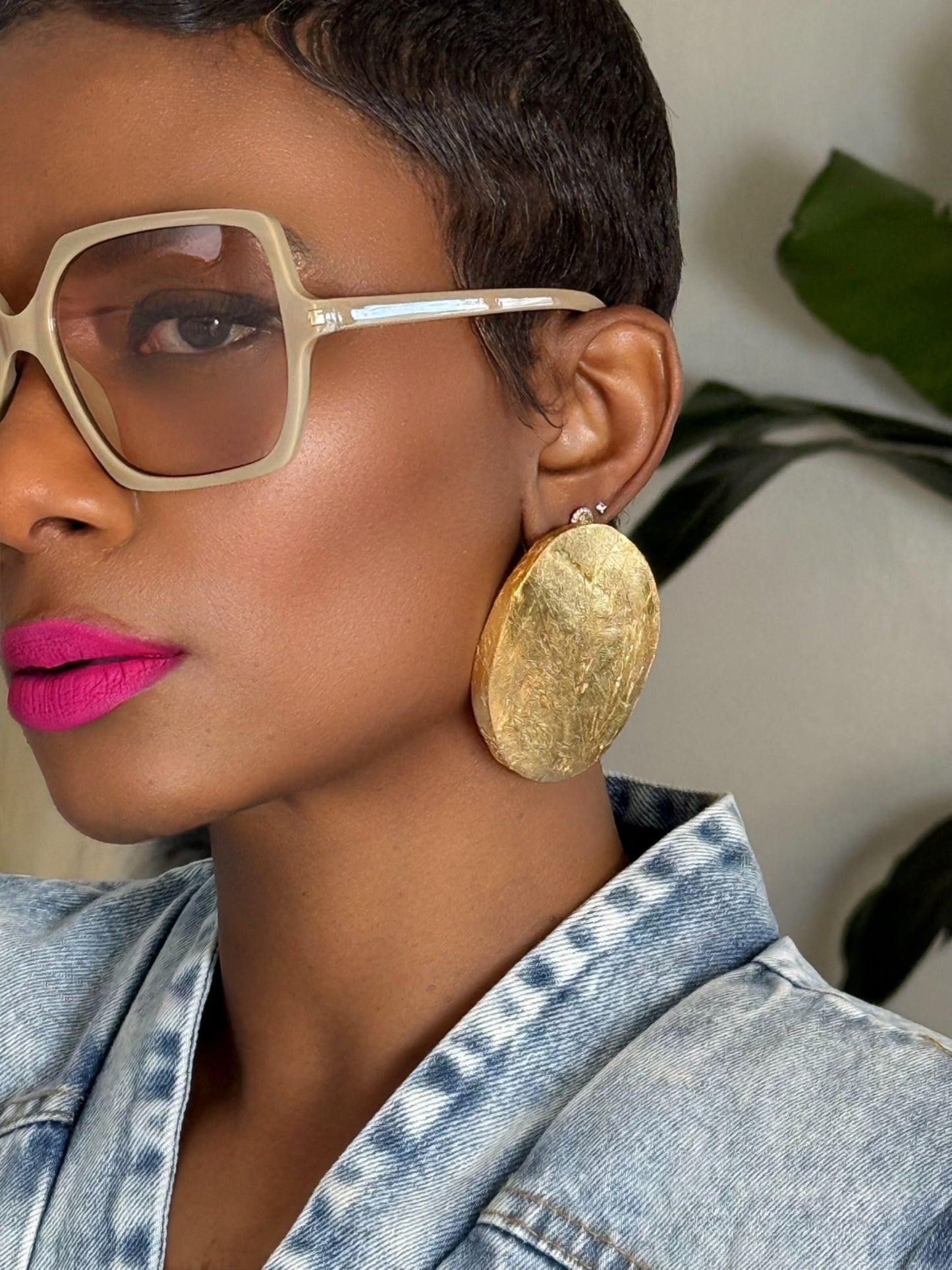 Lumi Disc Earrings