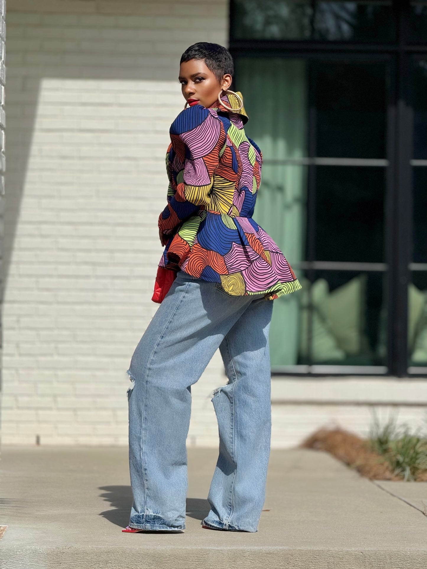 Ankara Blazer