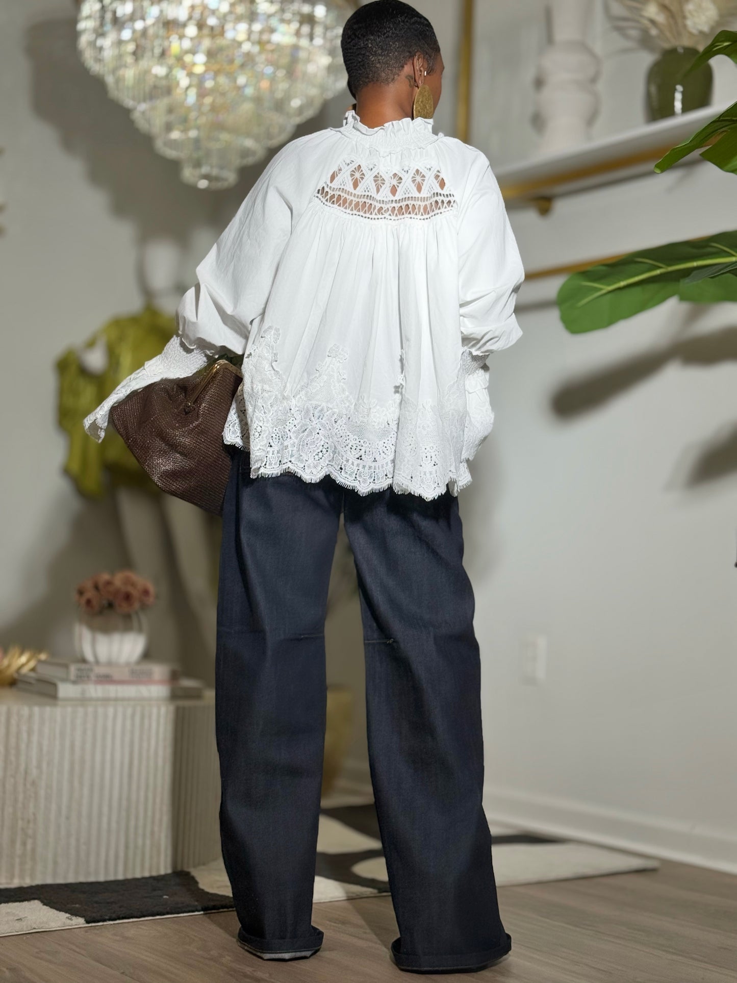 YAS EDIT Dalat White Elegant Top