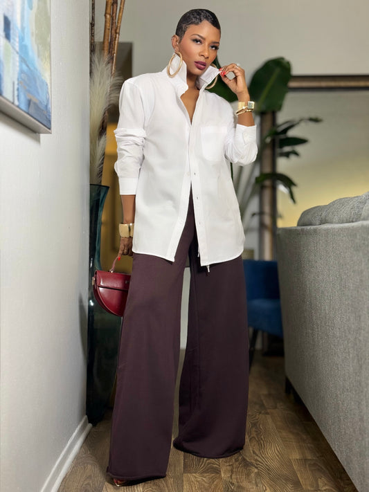 Ravenna White Classic Top (Available in 3X)