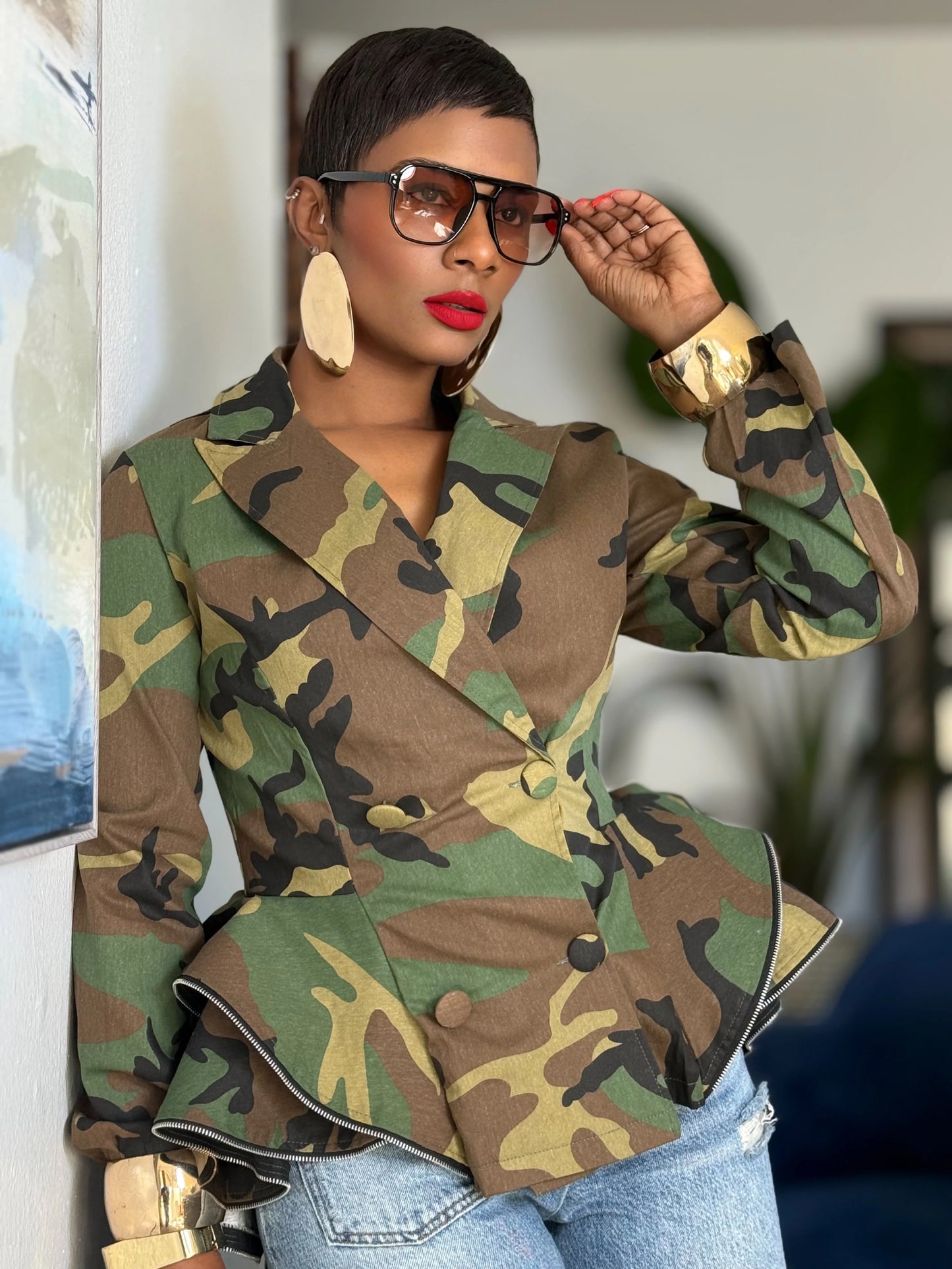 Ziro Camo Jacket (Available in XXL)