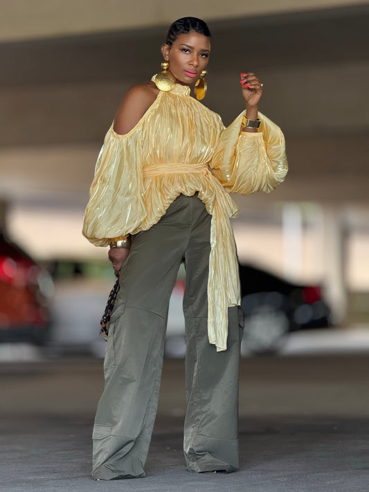 YAS EDIT Yellow Golden Haven Top (Available in XL)