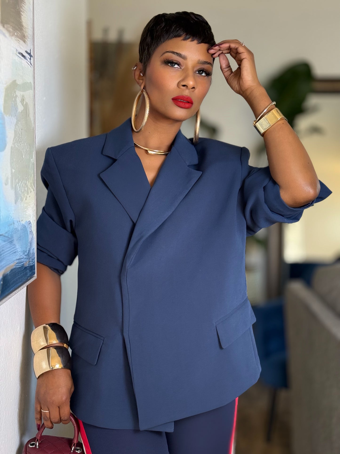 Highbury Blazer - 2 Colors (Available in 3X)