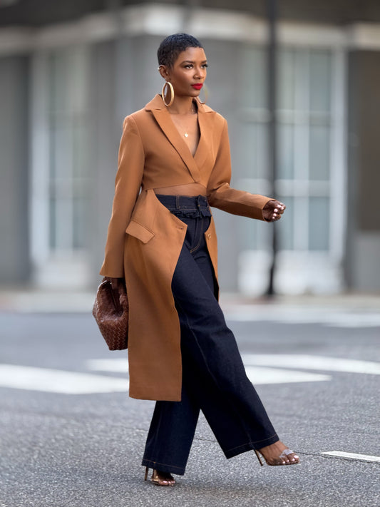 Pecan Kandace Blazer