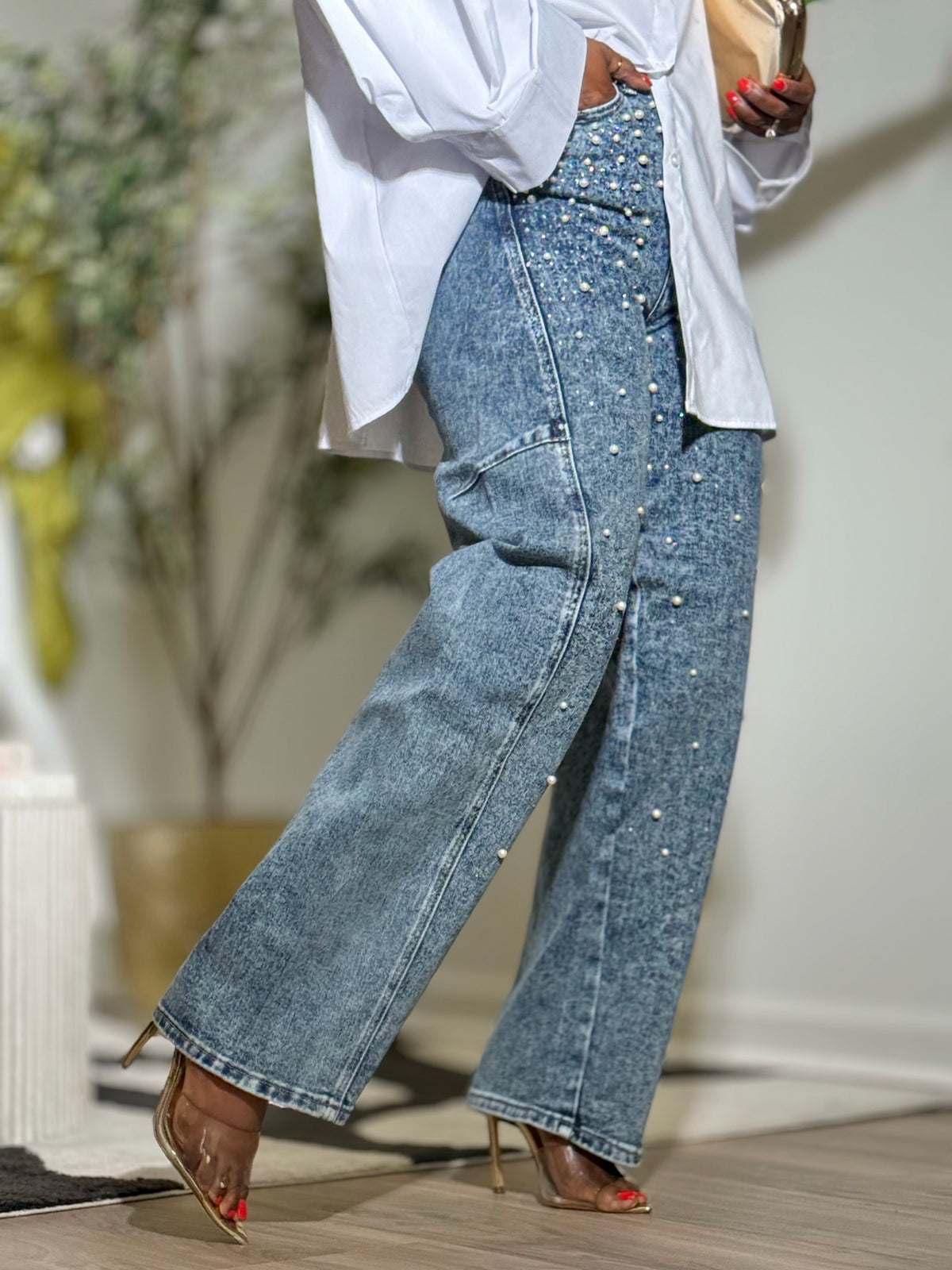 The Diamond & Pearl Denim (Available in 15)