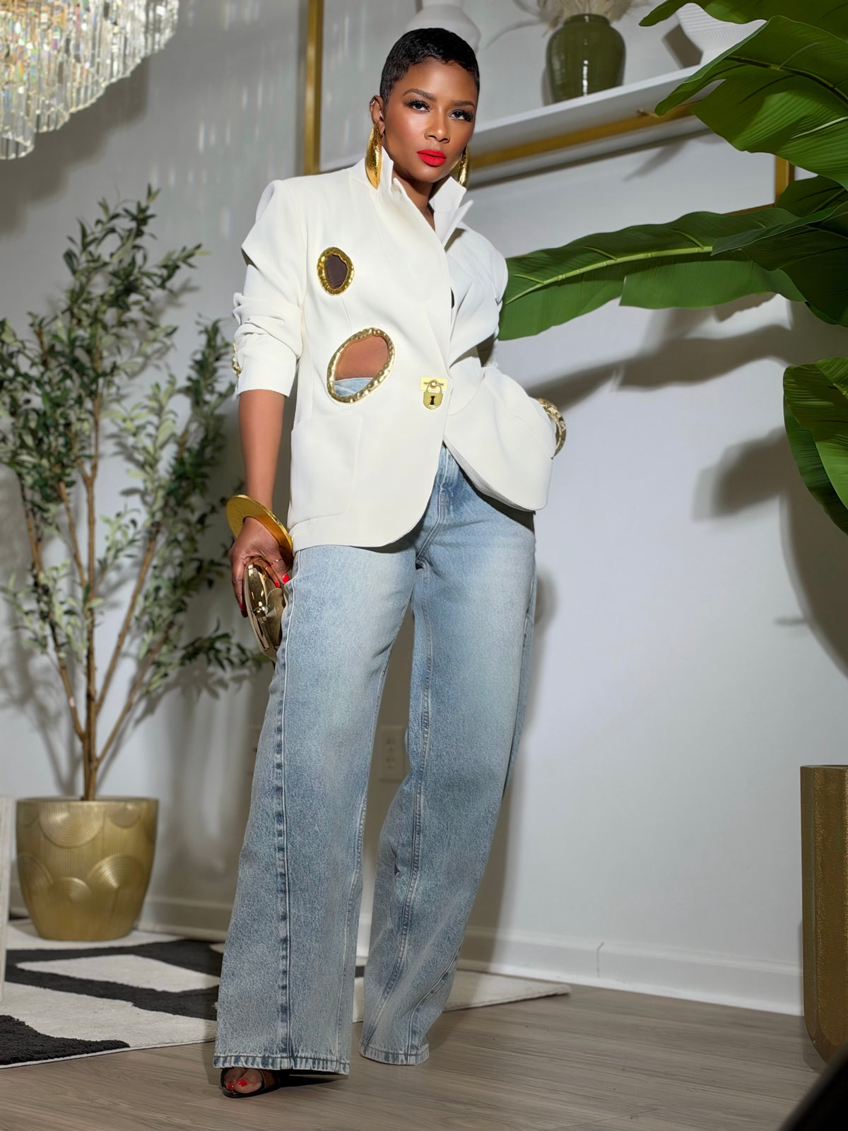 YAS EDIT The Ashbourne Blazer (Available in XL)