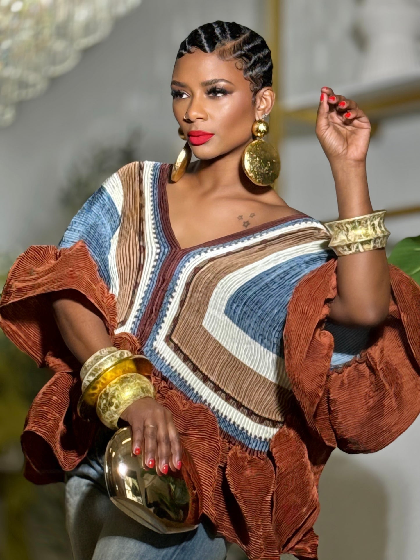 YAS EDIT Dalian FALL Blouse (One size up to 14)