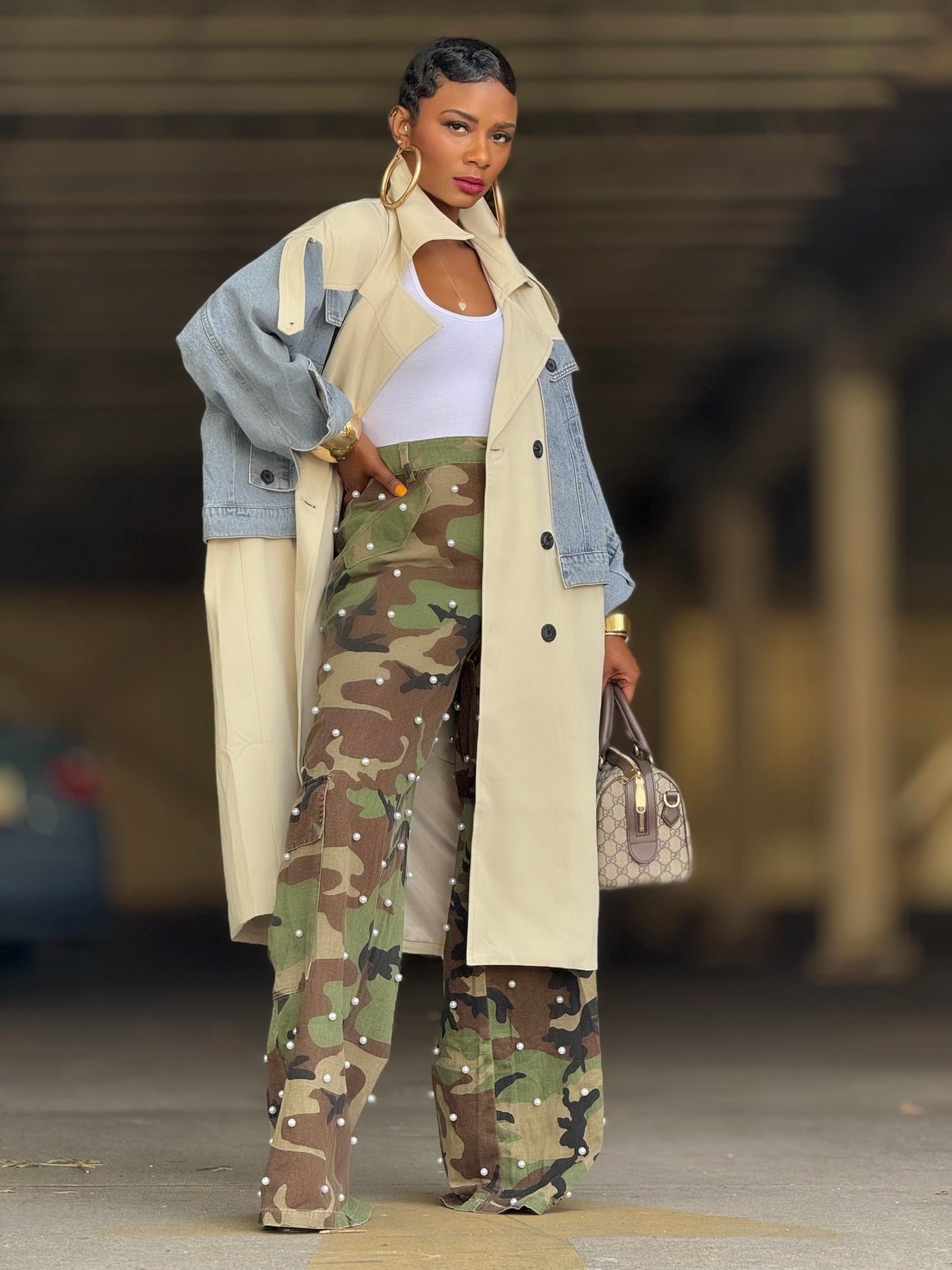 YAS EDIT Avenue Double Trench (Available in XL)