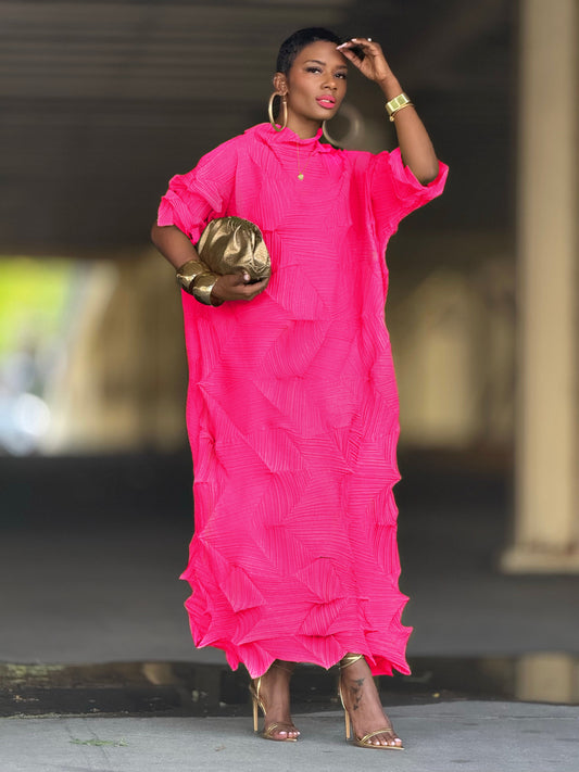 Mira Midi Orchid Dress (One size up to 14)