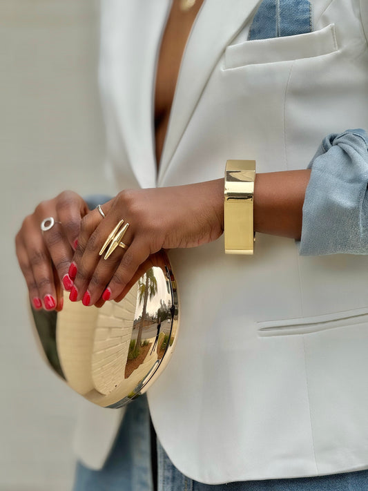 YAS Geometric Cuff