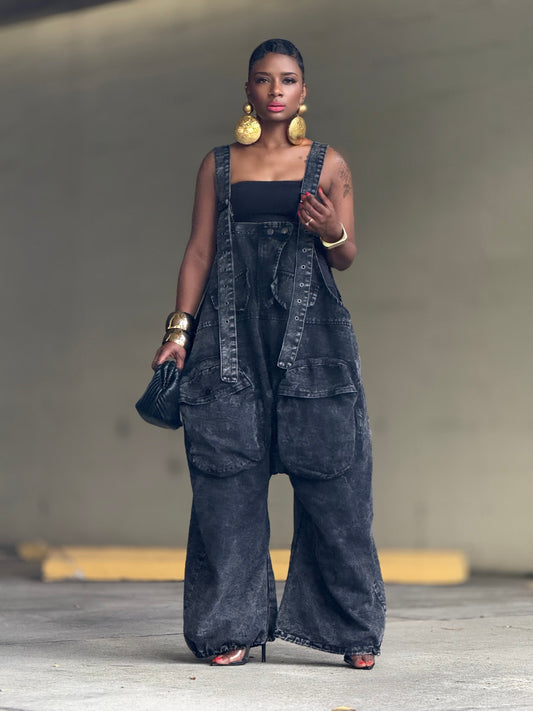 The Monroe Utility Overalls (One size up to 16)