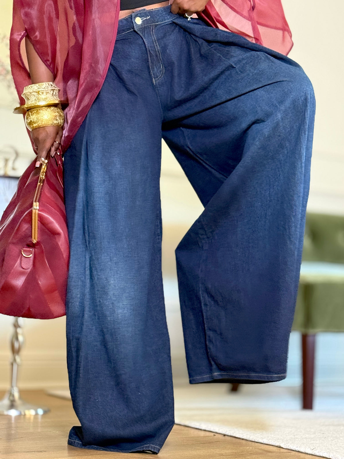 Keswick Pleated Denim (Available in 11)