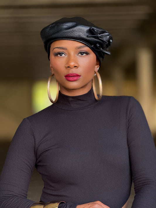 Florence Black Beret