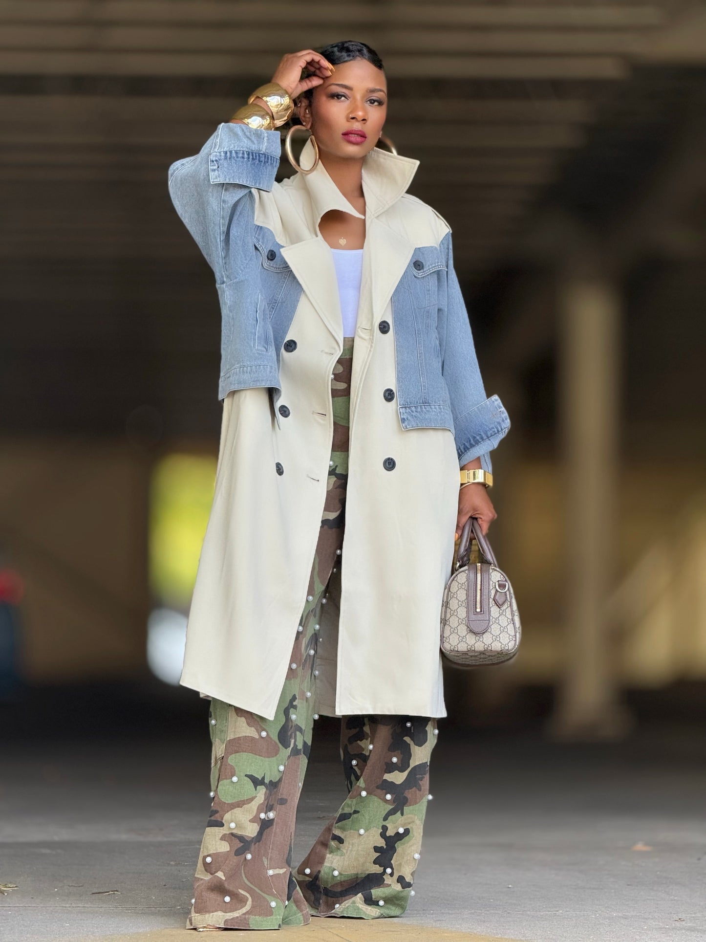 YAS EDIT Avenue Double Trench (Available in XL)