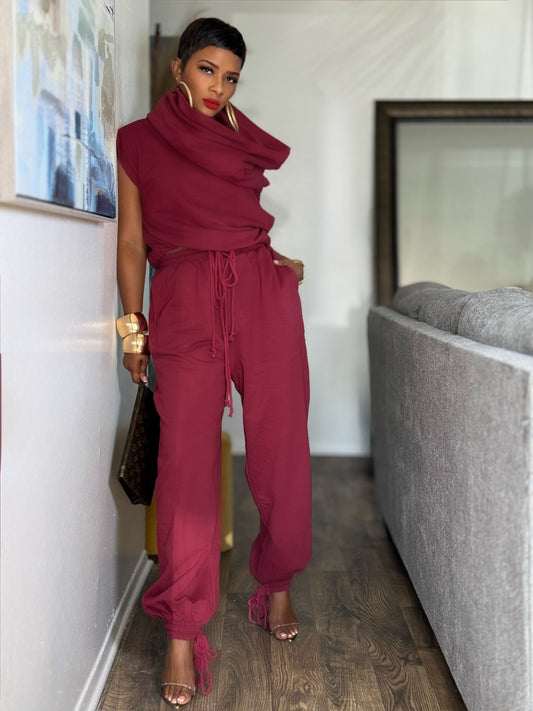 YAS Draped Set (2 colors available)