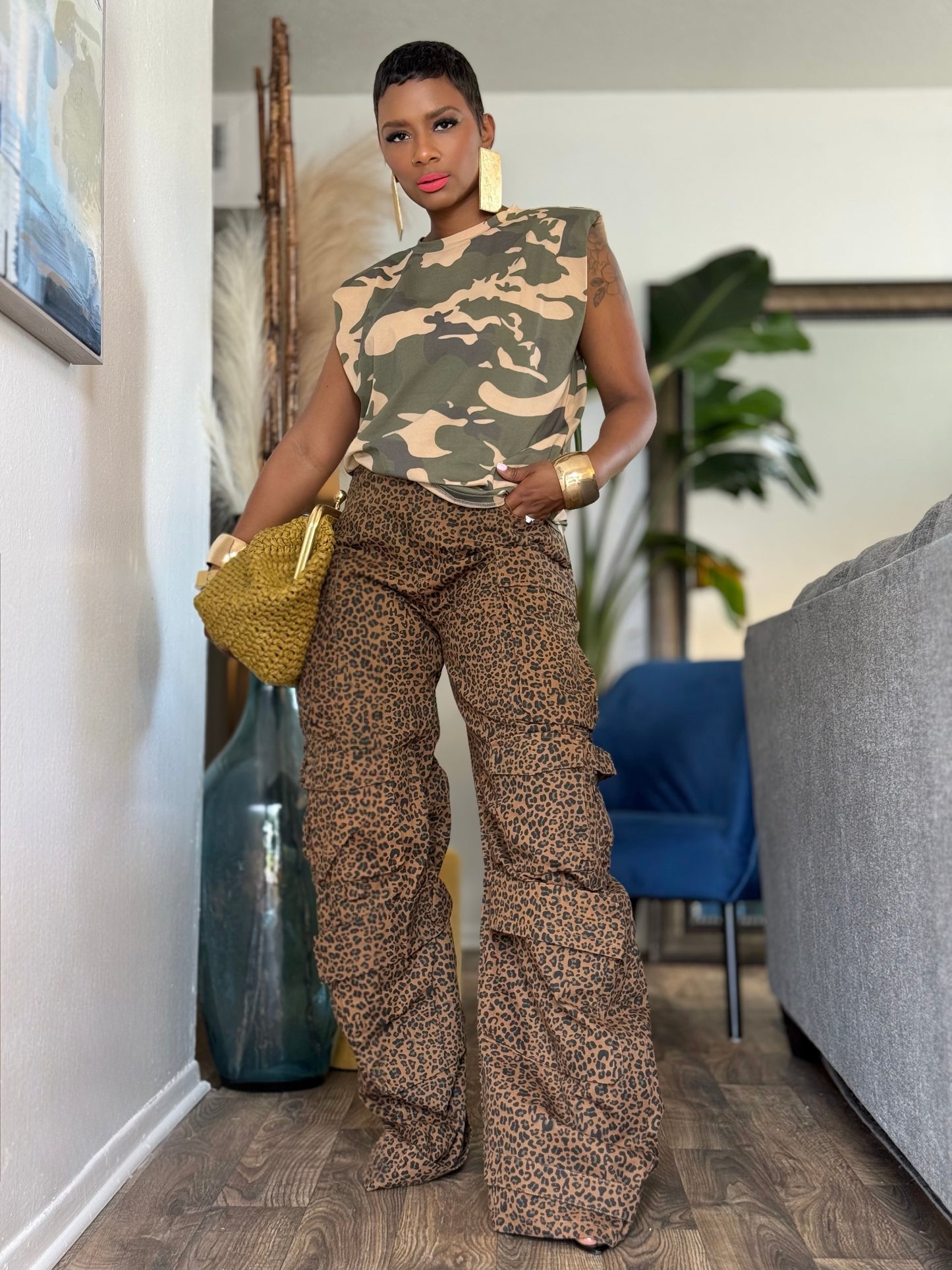 Jodie Camo Tee