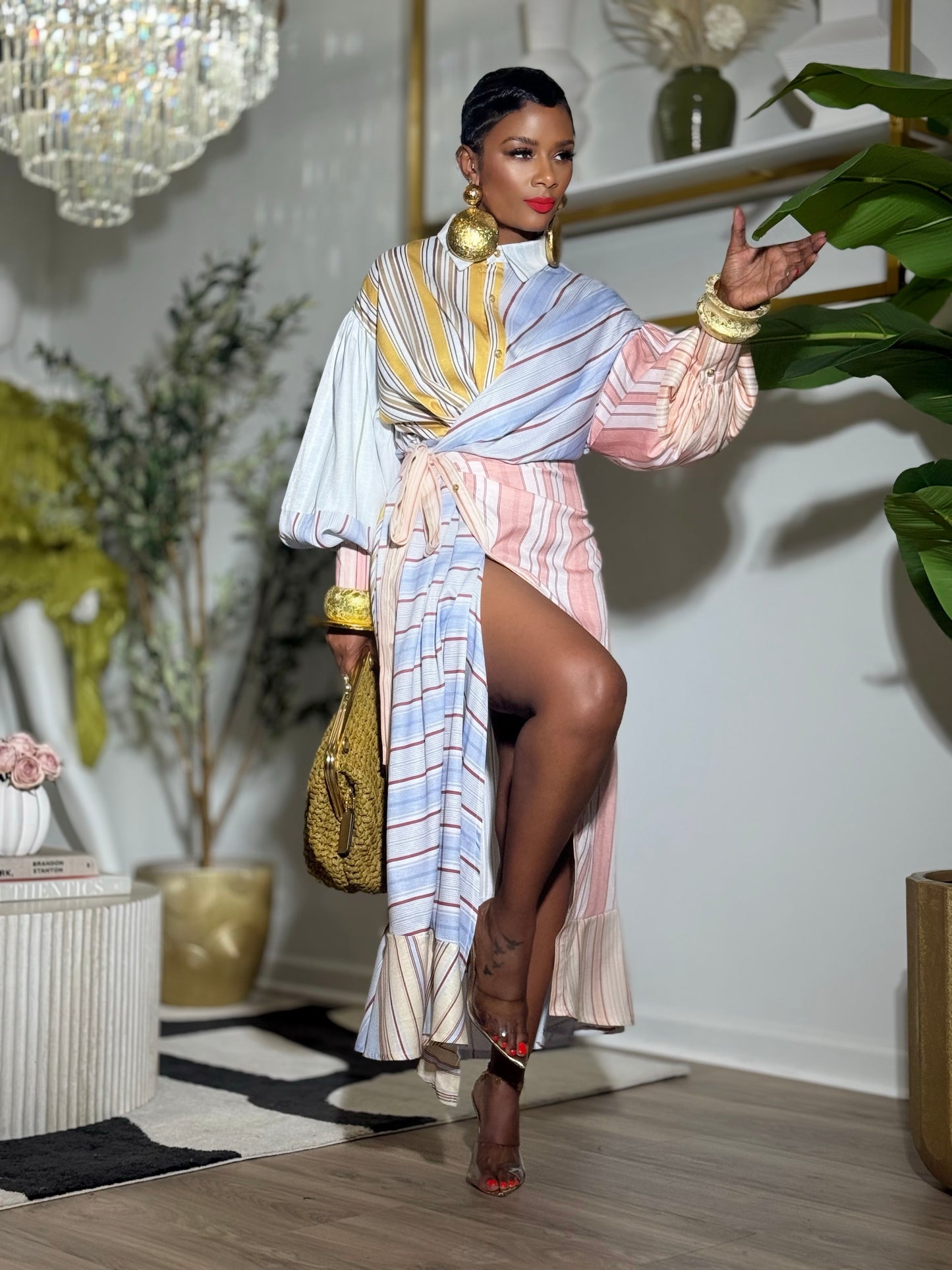 YAS EDIT Amalfi Hamptons Dress (Available in XXL)