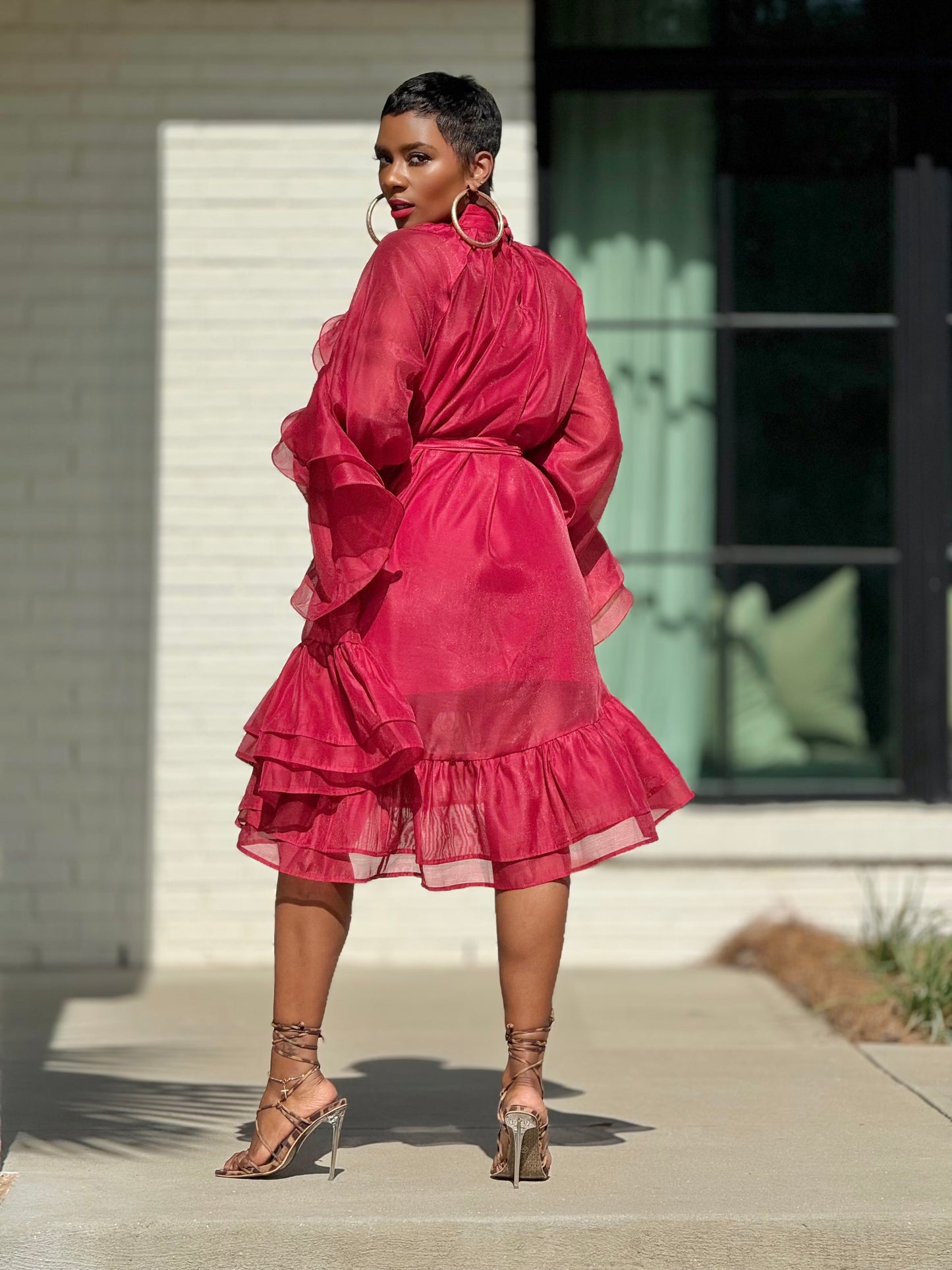 RESTOCKED YAS EDIT Berry Classic Dress