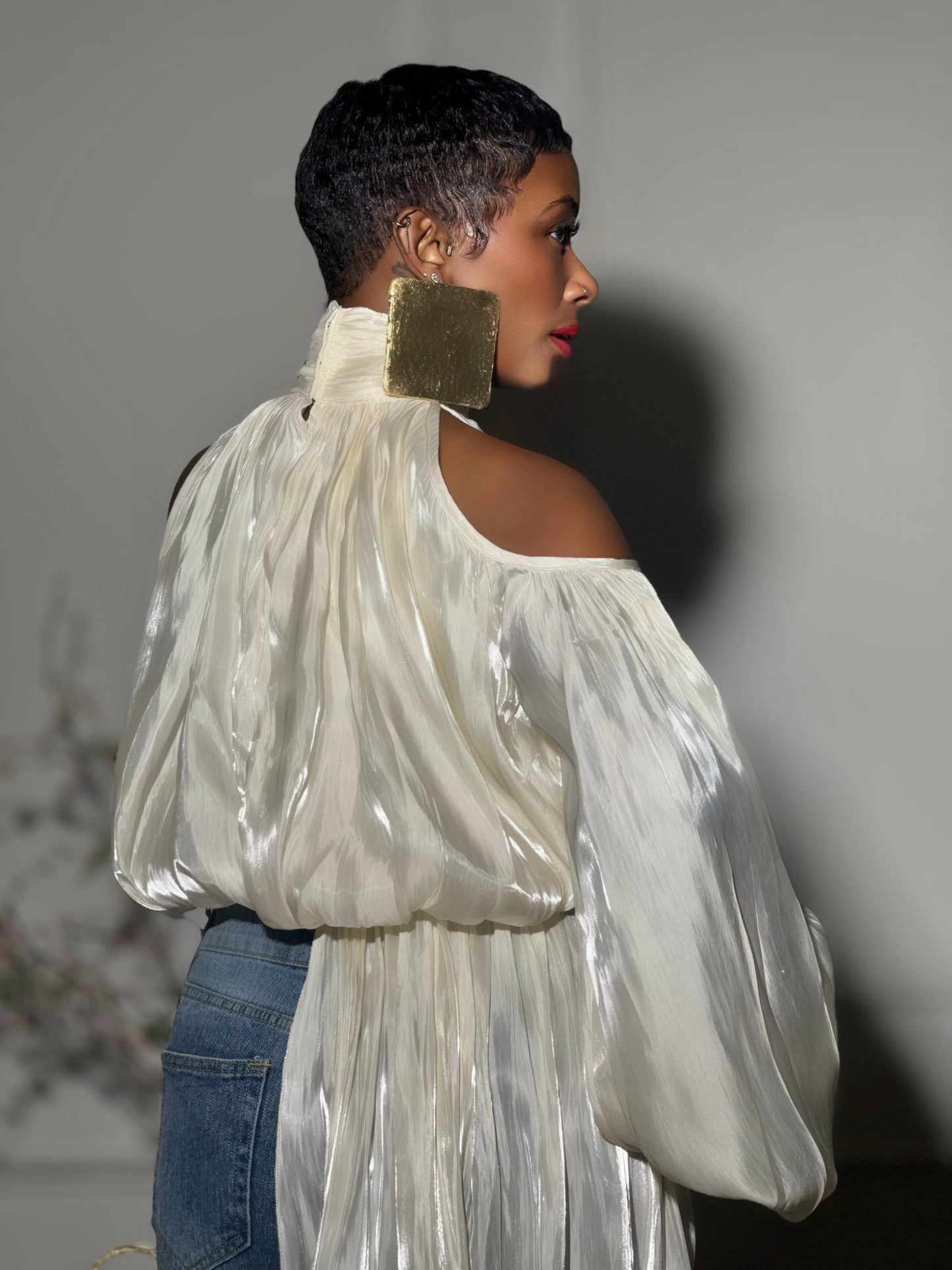 Aspen Draped Blouse