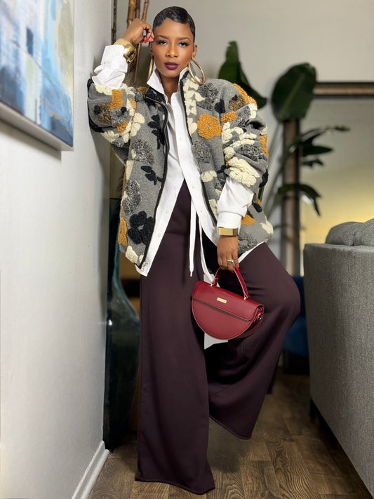 Nia Floral Jacket (Available in 3X)