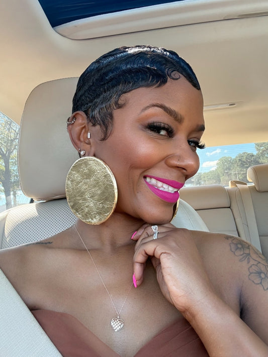Rileigh Bold Earrings (Clip on available)
