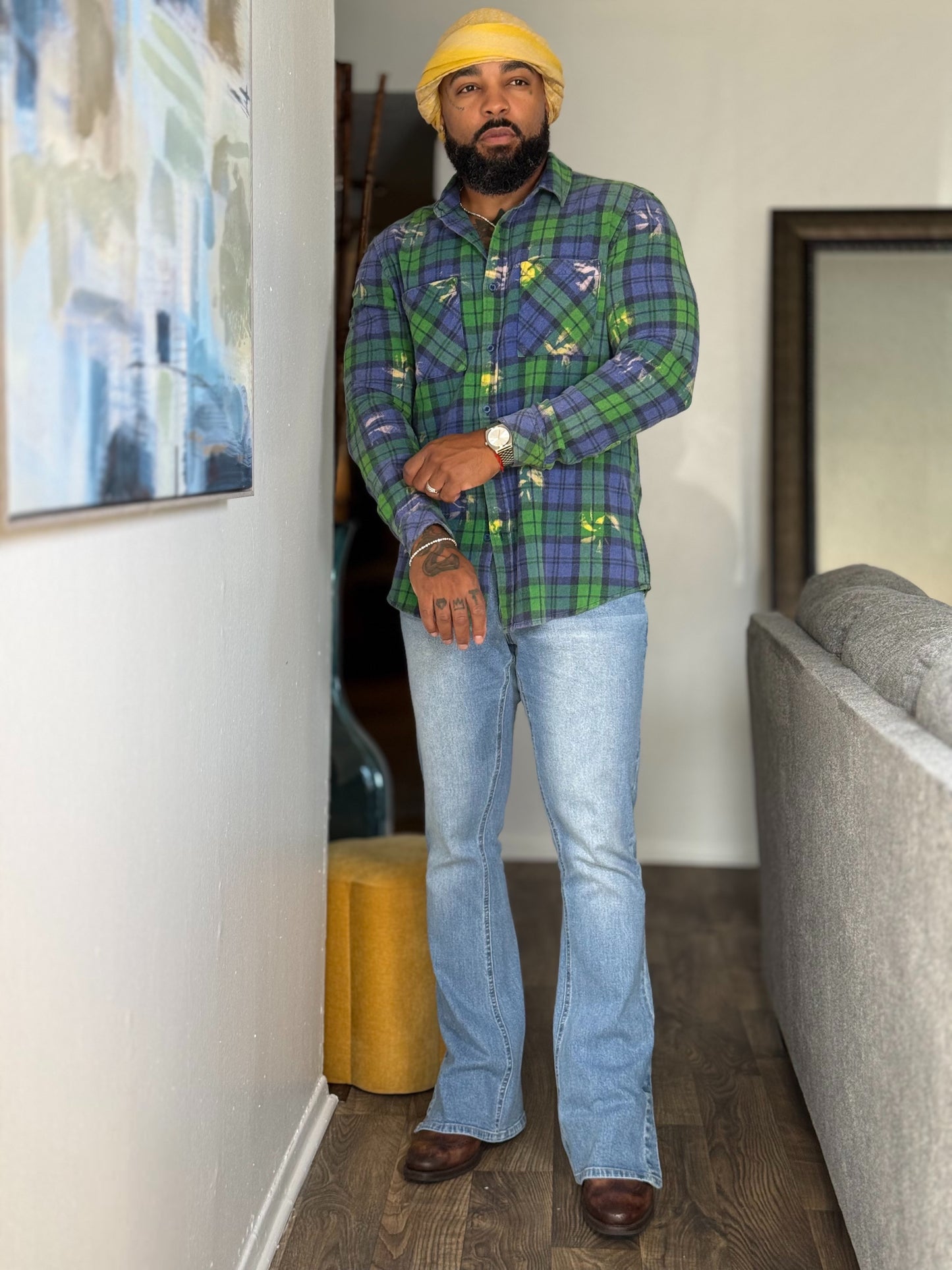 JH Mancha Grid Top (Available in XXL)