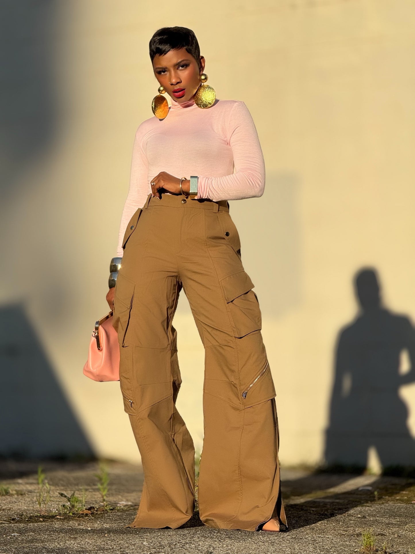 Candice Zipper Trousers