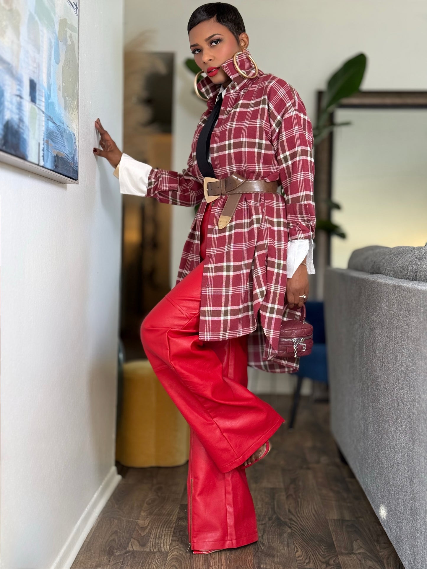 Riga Plaid Shirt (Available in 1X)