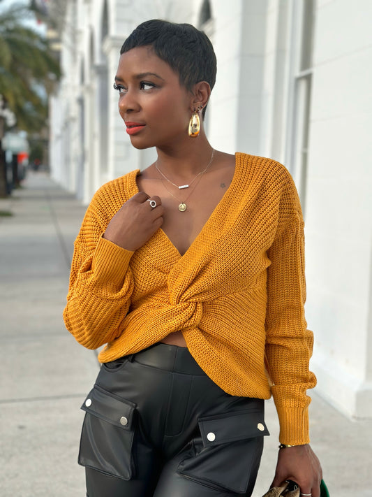 High Yellow Sweater