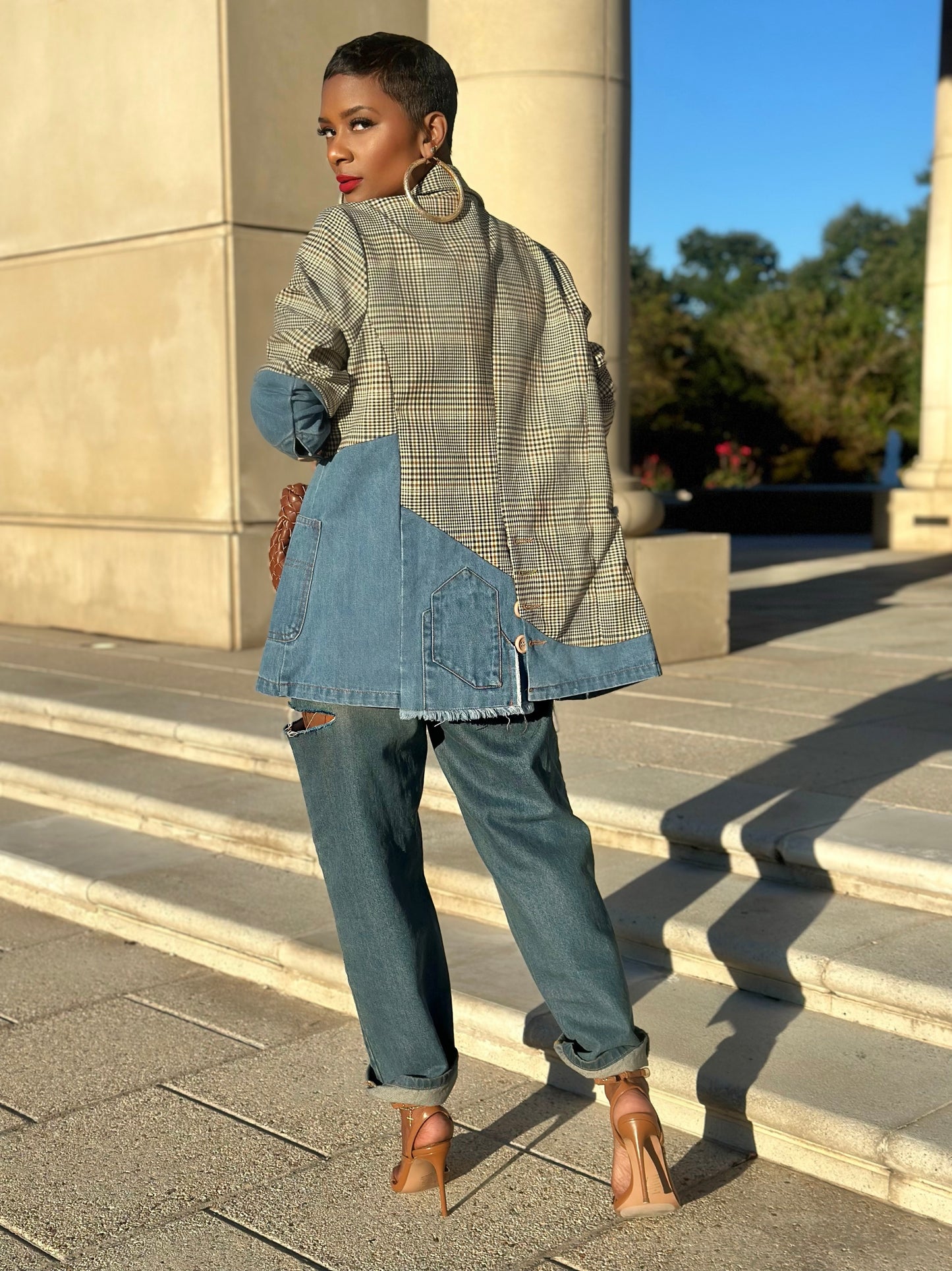 Derby Double Plaid Blazer